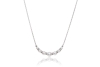 Pearl Necklace Milana Classic Link ST_N0054 | Silvertree