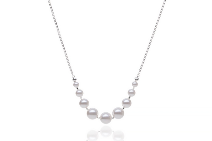 Pearl Necklace Mia Link | Silvertree