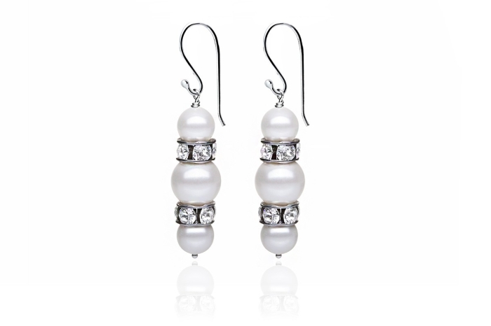 Pärlörhängen Milana Classic Cascade ST_E0077 | Silvertree