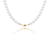 Pärlhalsband Simply Pearls Gradual 6-10mm ST_N0047 | Silvertree