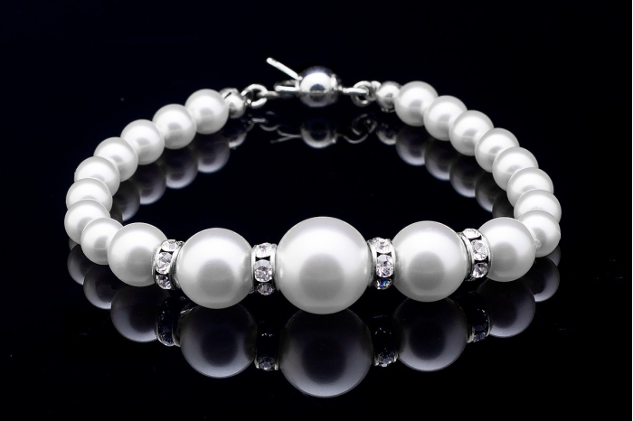 Pearl Bracelet Milana Classic  Cascade ST_B0026 | Silvertree