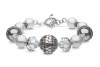 Bracelet with Pearls, Silver & Crystals | ST_B0099
