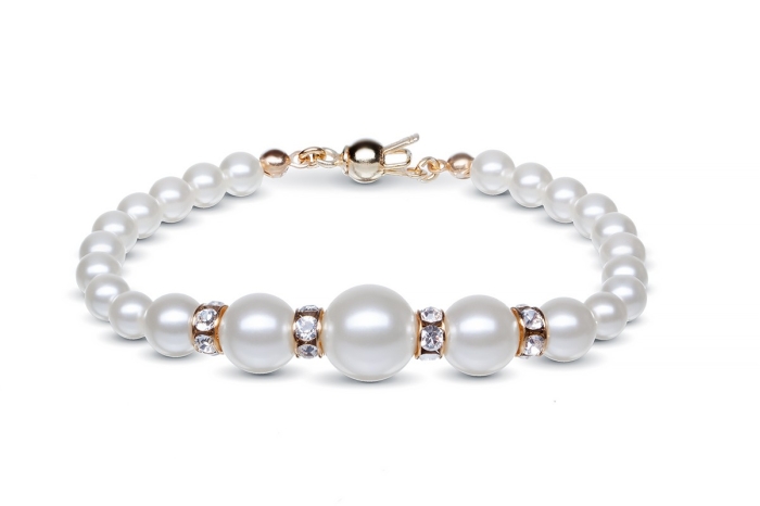 Pärlarmband Milana Classic Cascade ST_B0027 | Silvertree