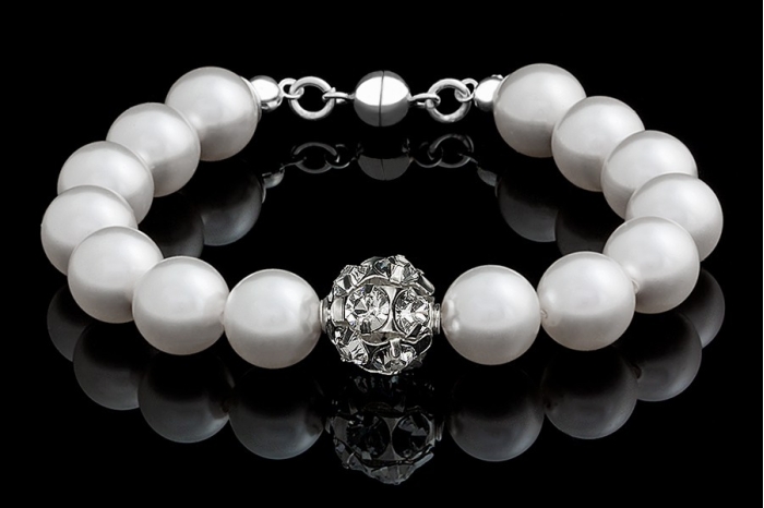 Pearl Bracelet Cienna Grande ST_B0089 | Silvertree