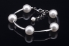 Pearl Bracelet Curve | Silvertree